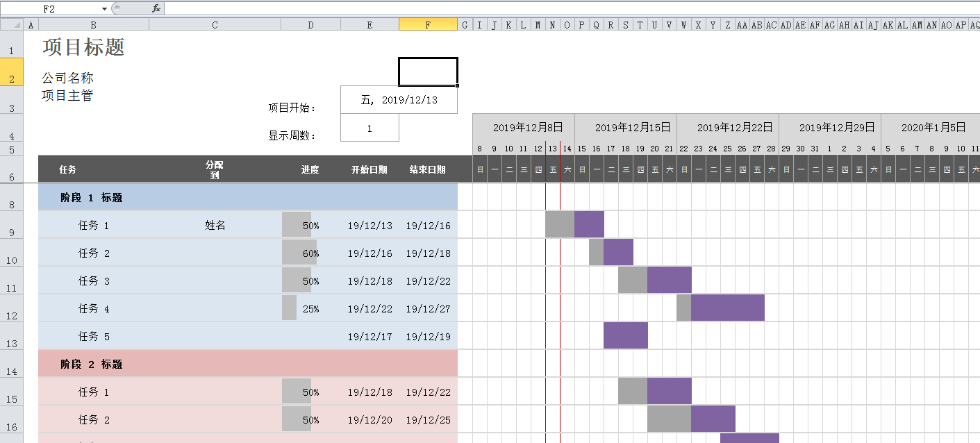 甘特图